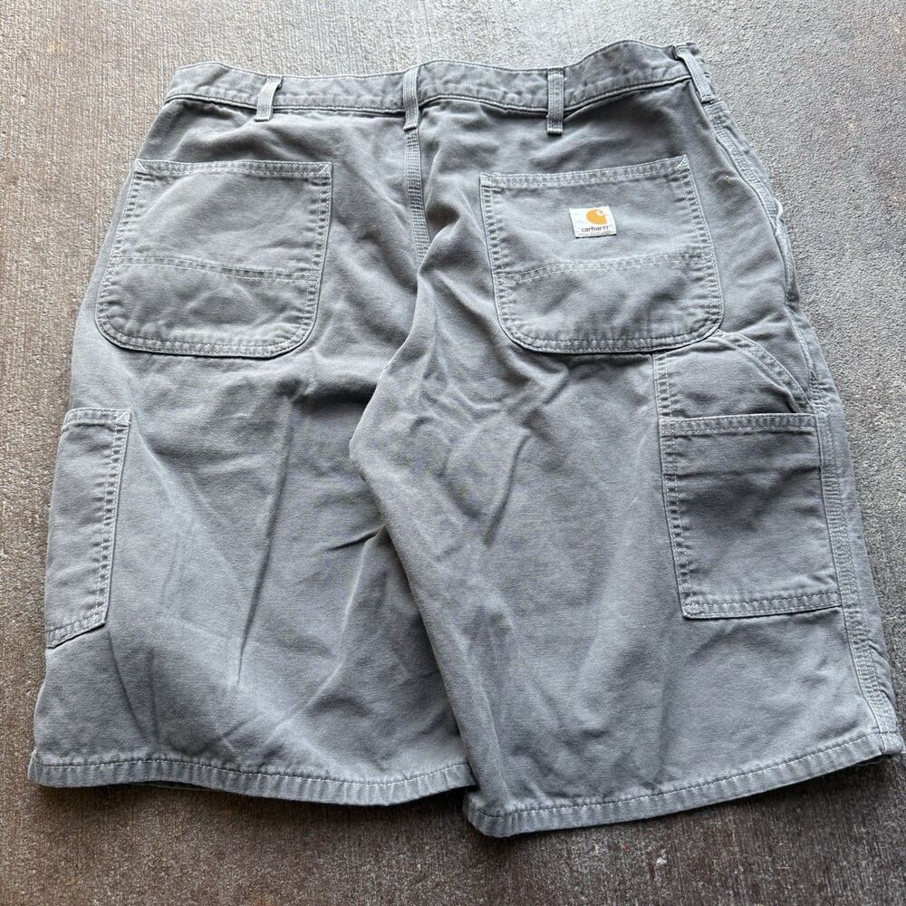 Carhartt Vintage Carpenter Jorts Gray Size 36